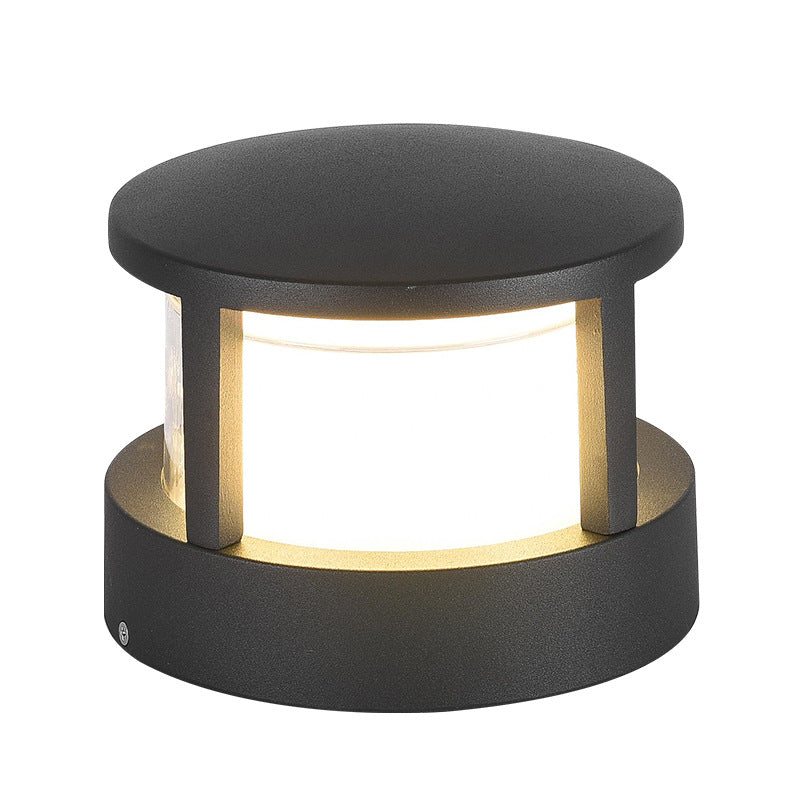 Industrial Waterproof Aluminium Cylinder LED Outdoor Lawn Light