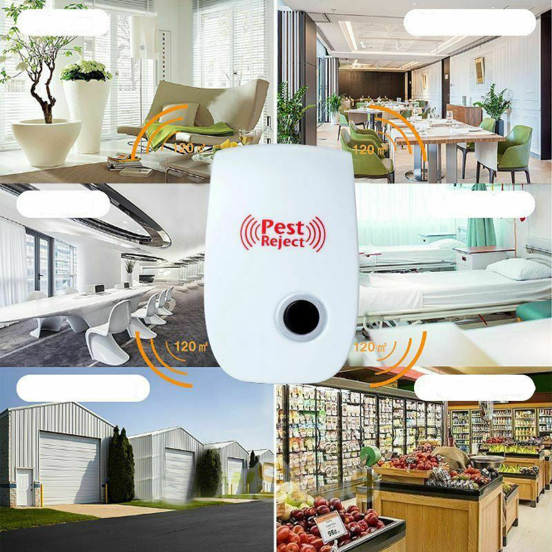 Ultrasonic Pest Repeller Plug In Indoor Animal Control Device