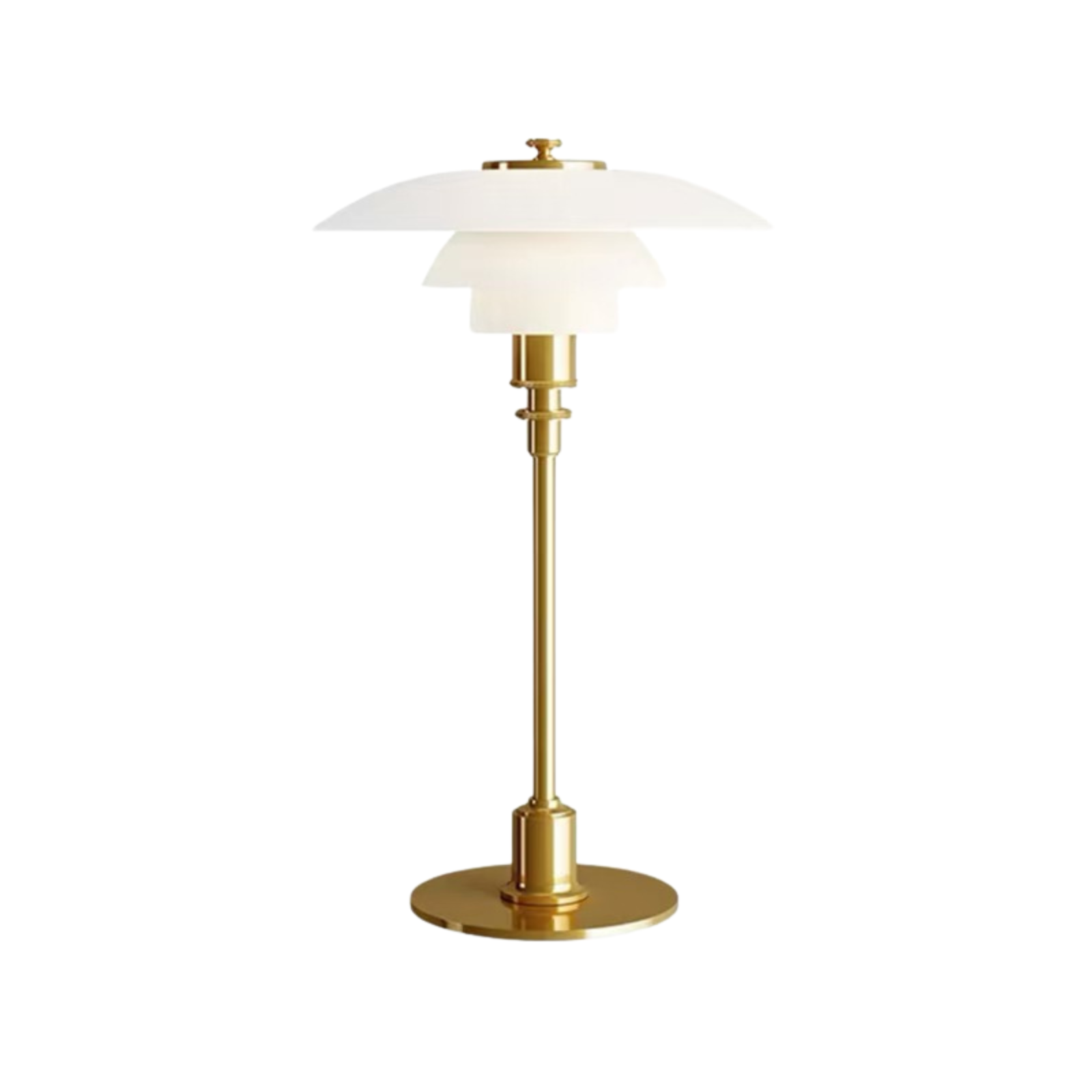 Nordica Halo Scandinavian Glass Table Lamp