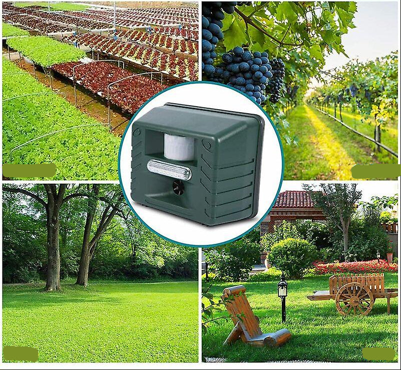 Ultrasonic Bird Repeller Outdoor Animal Deterrent Device