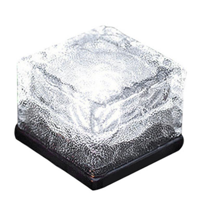 Solar Garden Cube Light With Colour Changing Water Ripple Effect