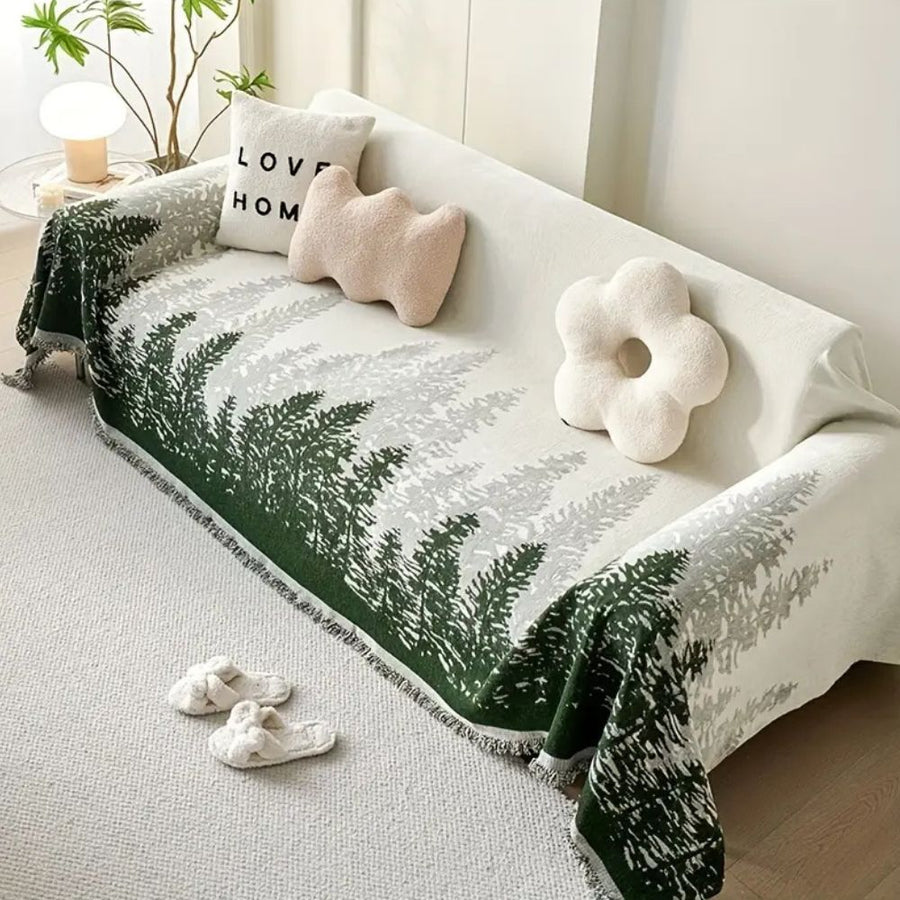 Forest Glitz Couch Cover
