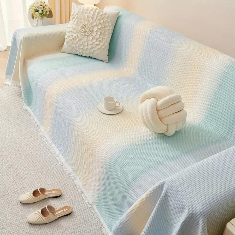 Rainbow Cooling Couch Cover