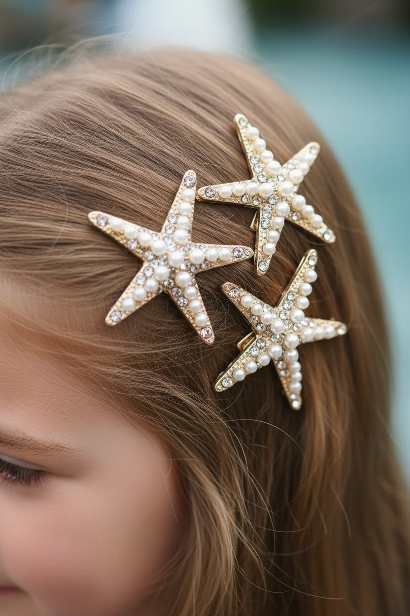 STARFISH CLIPS 3 PC SET