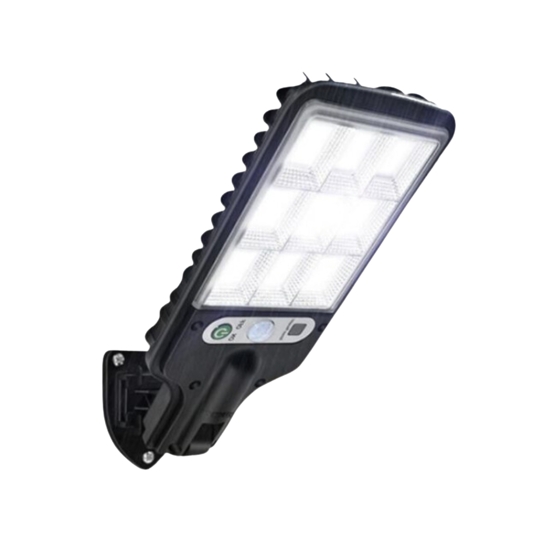 Solar Wall Mounted LED Light With Sensor And Remote Control
