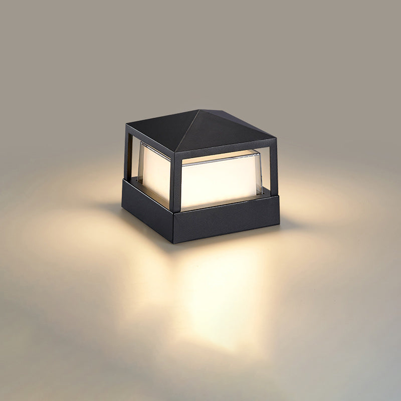 Industrial Waterproof Aluminium Cylinder LED Outdoor Lawn Light