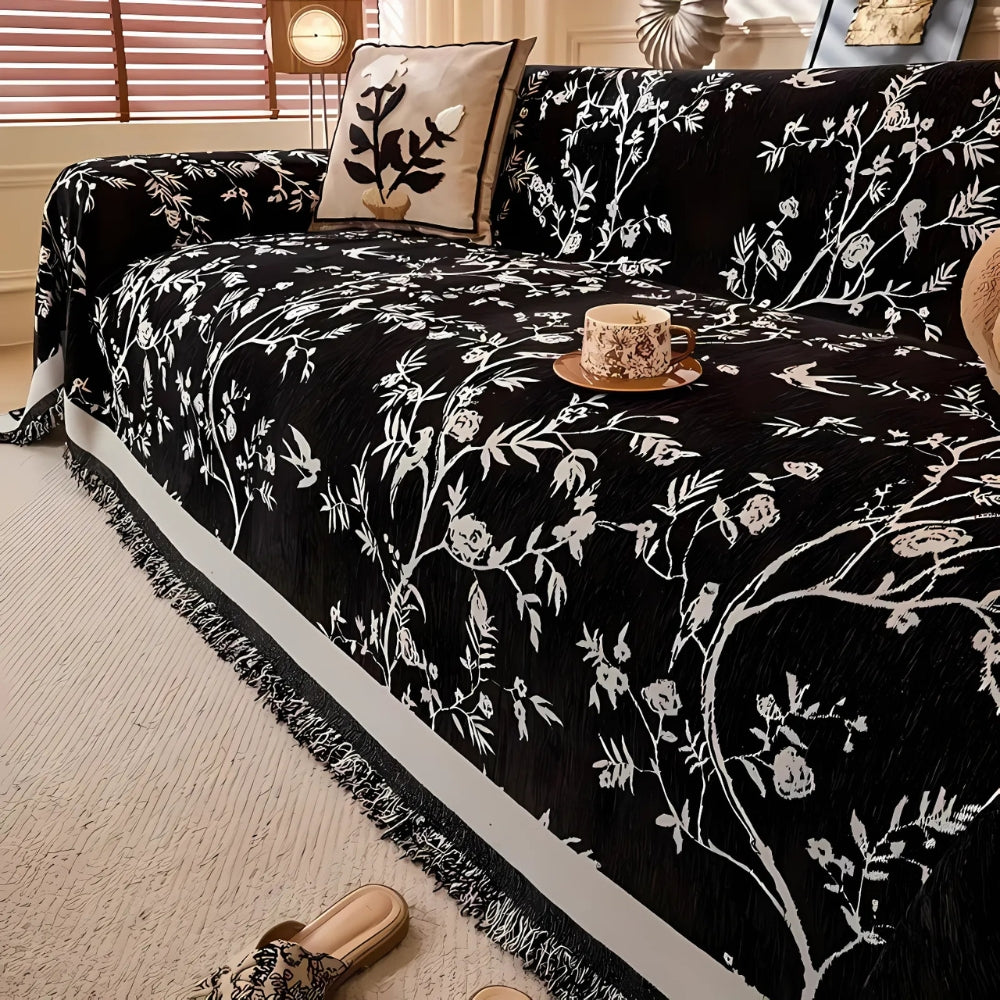 Ormel Elegant Chenille Couch Cover