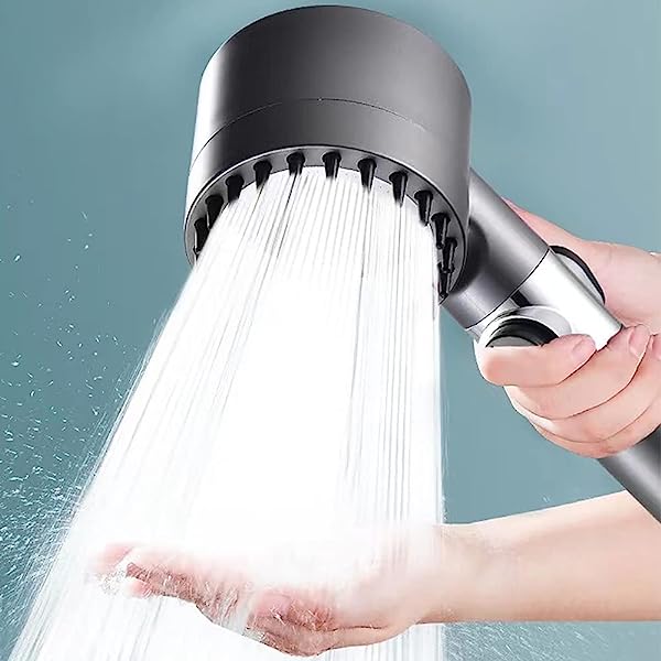 Turbo Boost Shower Head with 9‑Layer Filtration System