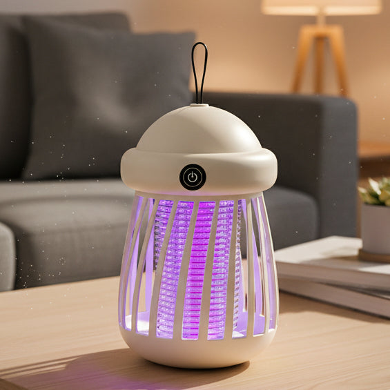 UV Mosquito Killer Lamp – 3000V Electric Bug Zapper – Rechargeable
