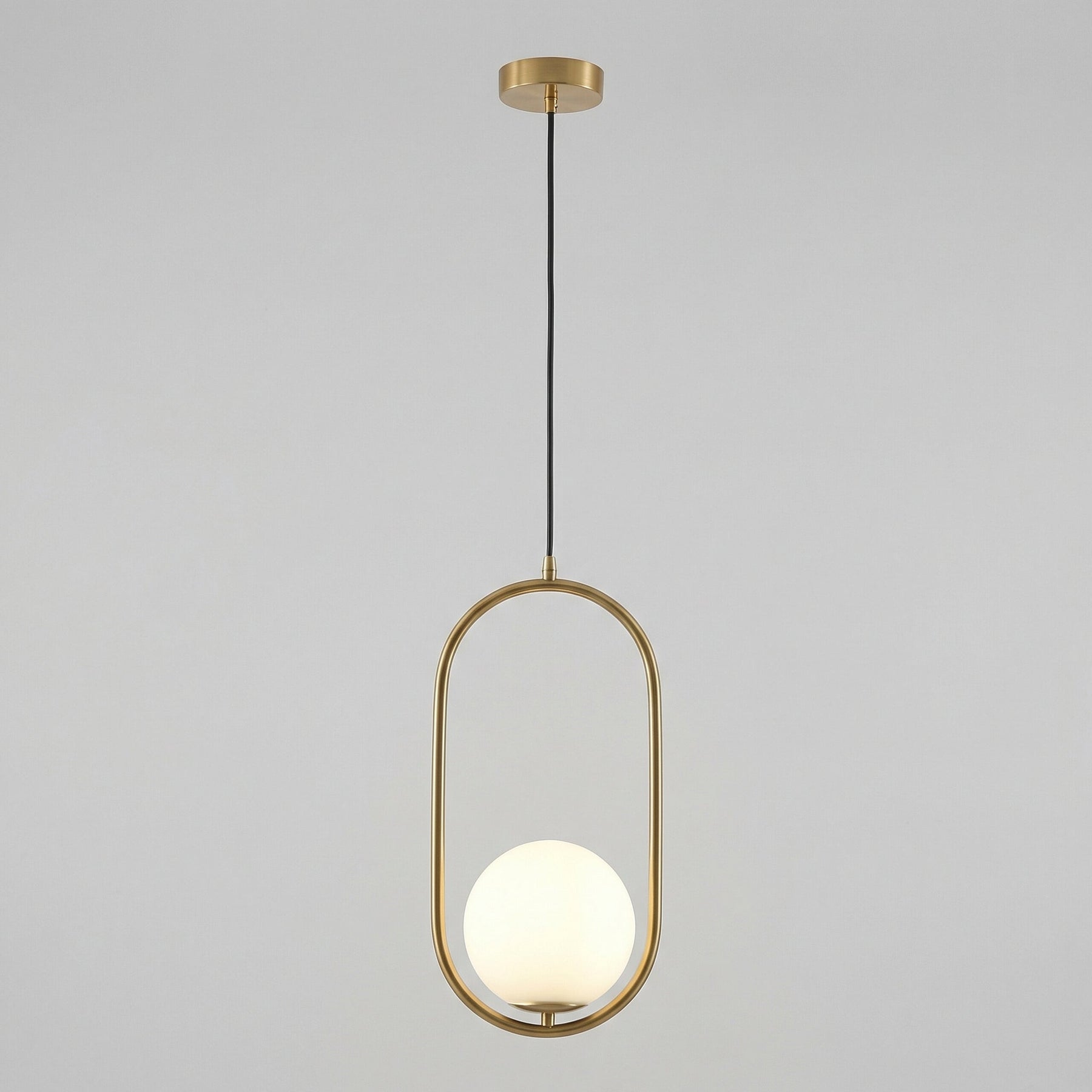 Nordic Oval Frame Pendant Light