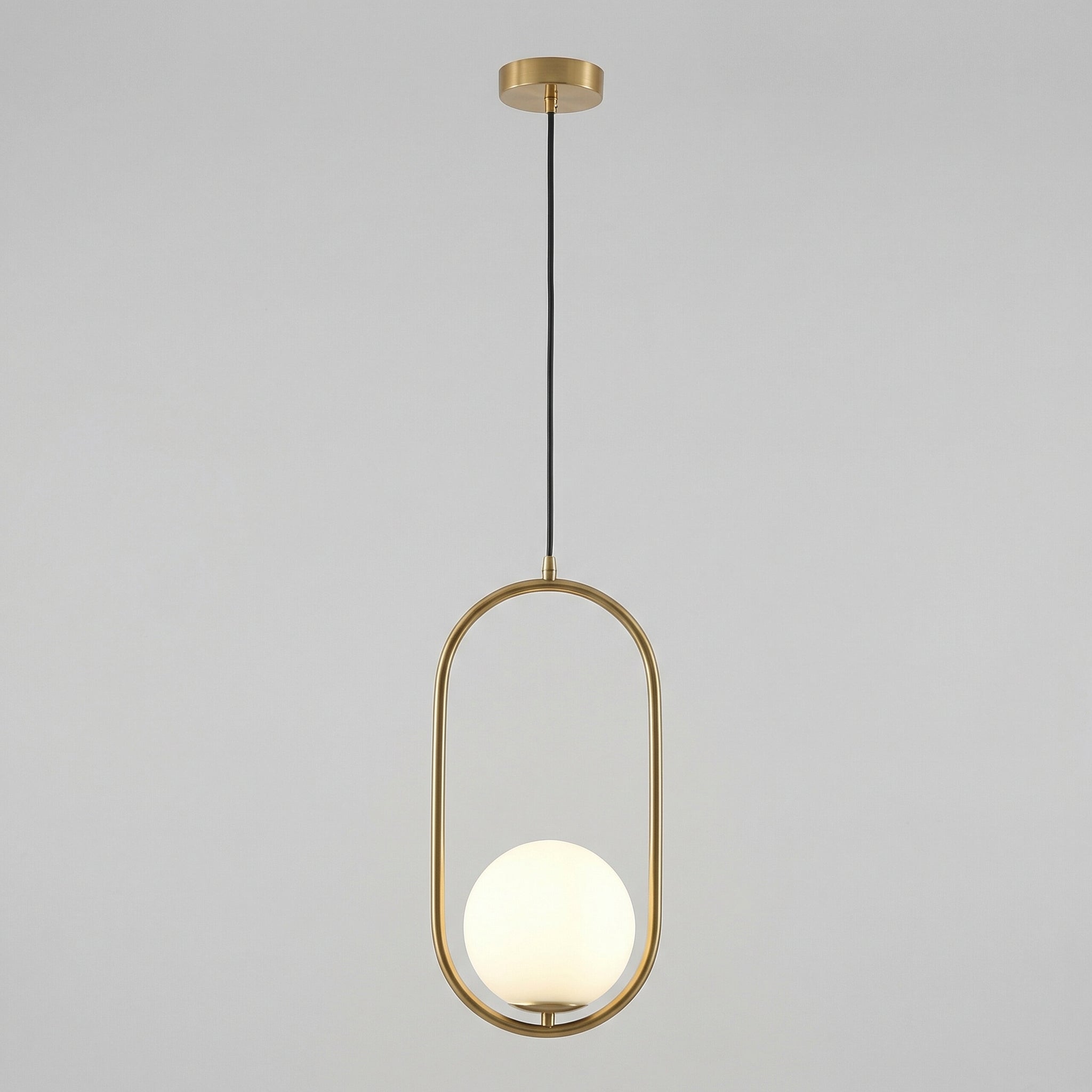 Nordic Oval Frame Pendant Light