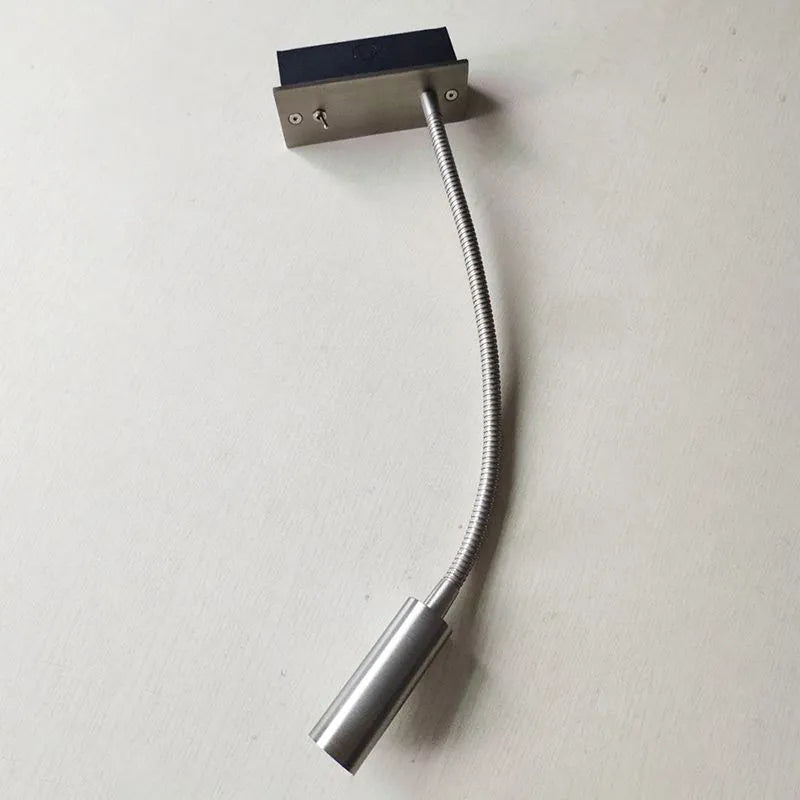 Adjustable LED Wall Reading Light Flexible Bedside Spotlight Lamp