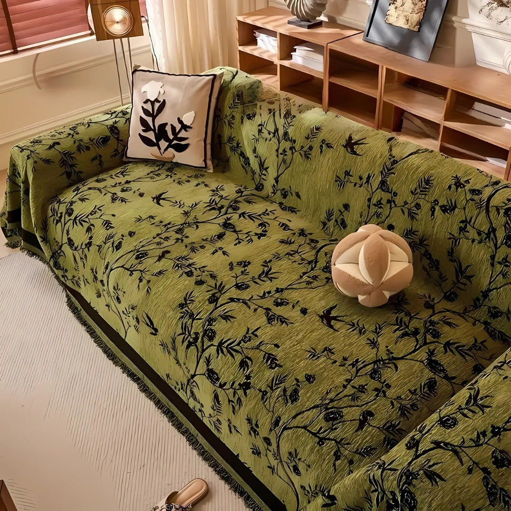Ormel Elegant Chenille Couch Cover