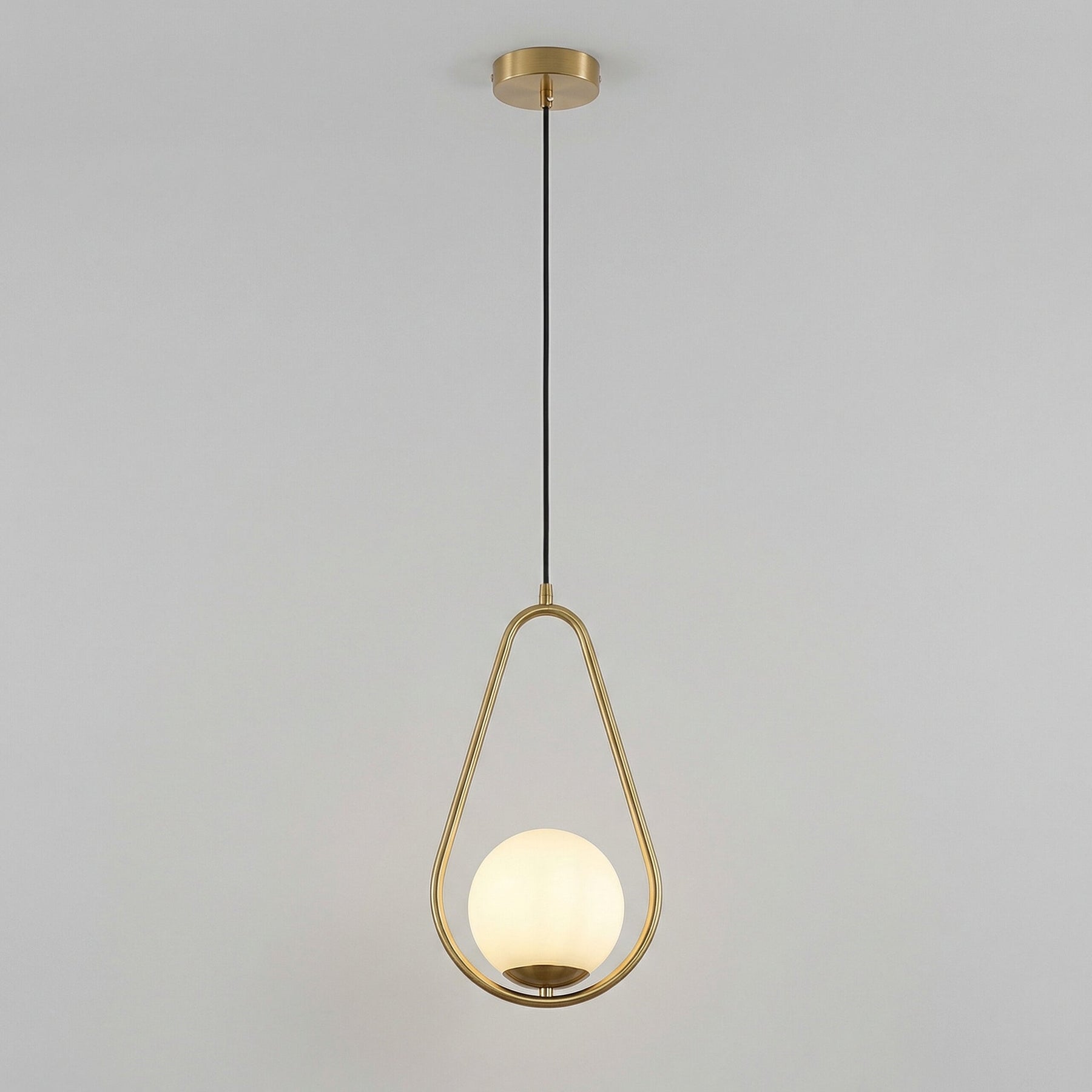 Nordic Gold Minimalist Pendant Light
