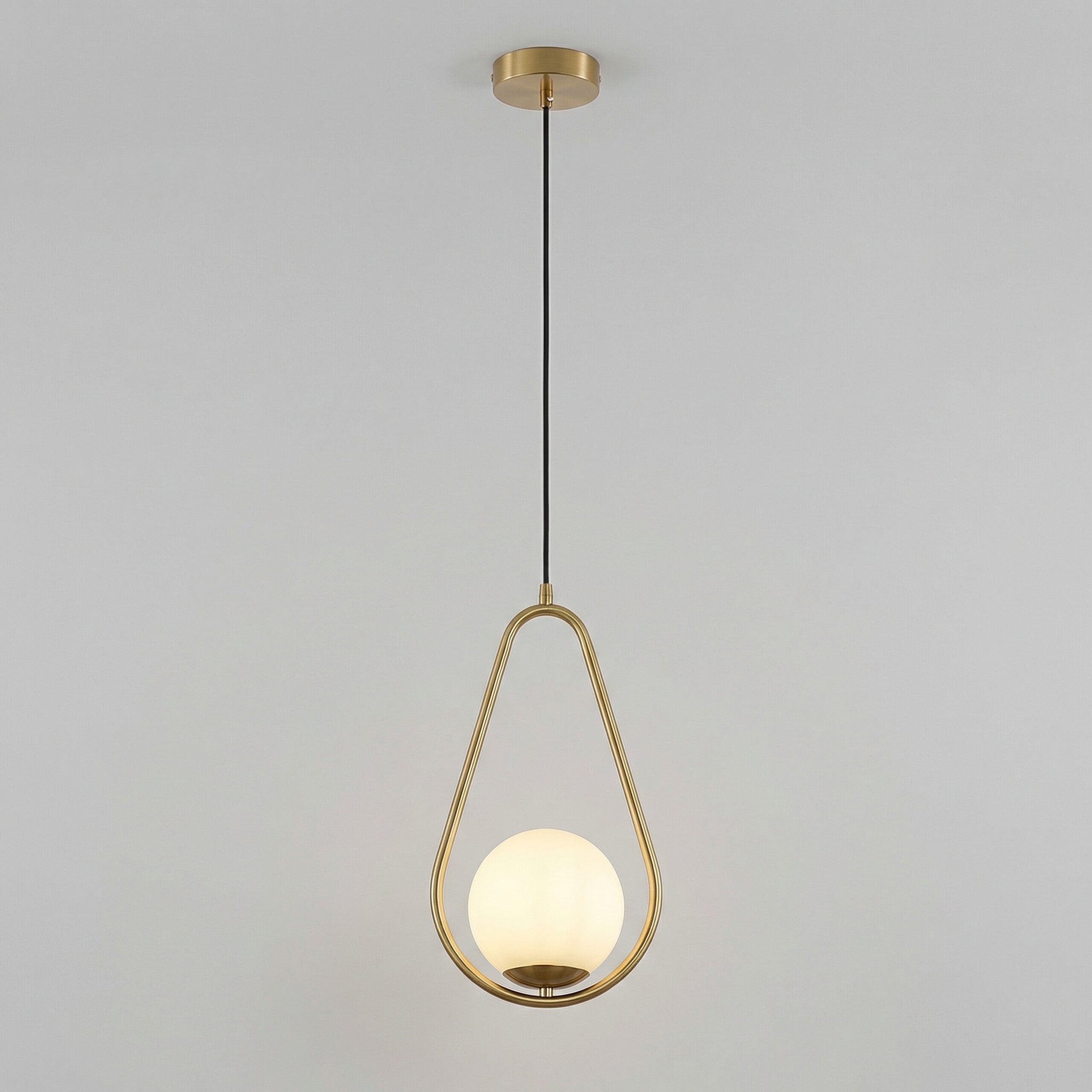 Nordic Gold Minimalist Pendant Light