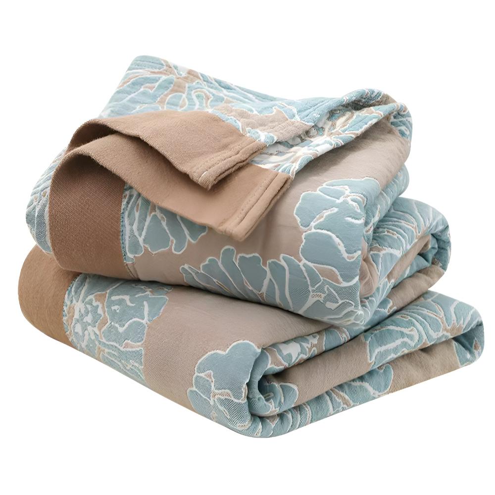Botanical Bliss Cotton Gauze Blanket