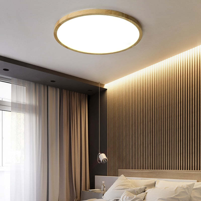 Japanese‑Inspired Ceiling Light Slim Round LED Design