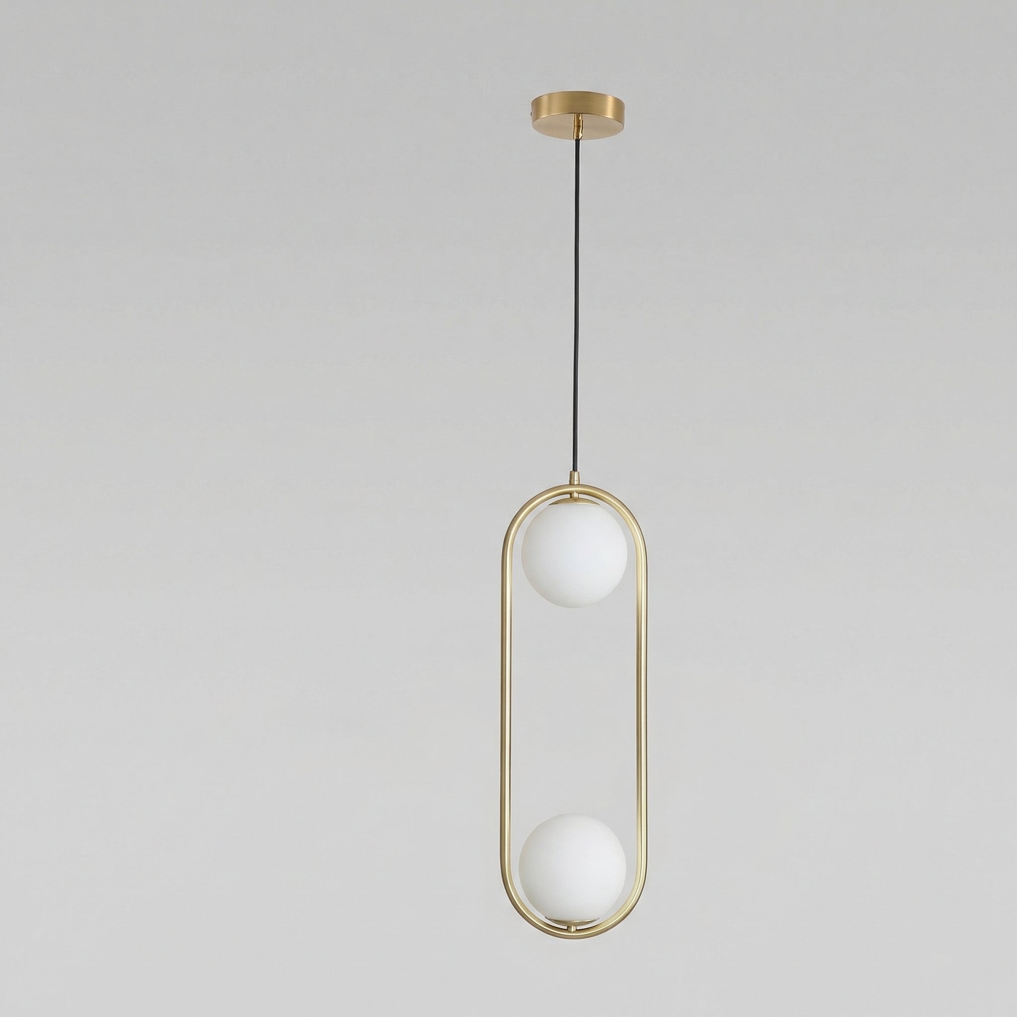 Nordic Double Globe Pendant Light