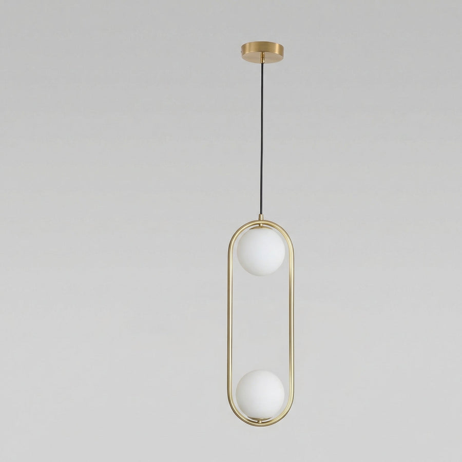 Nordic Double Globe Pendant Light
