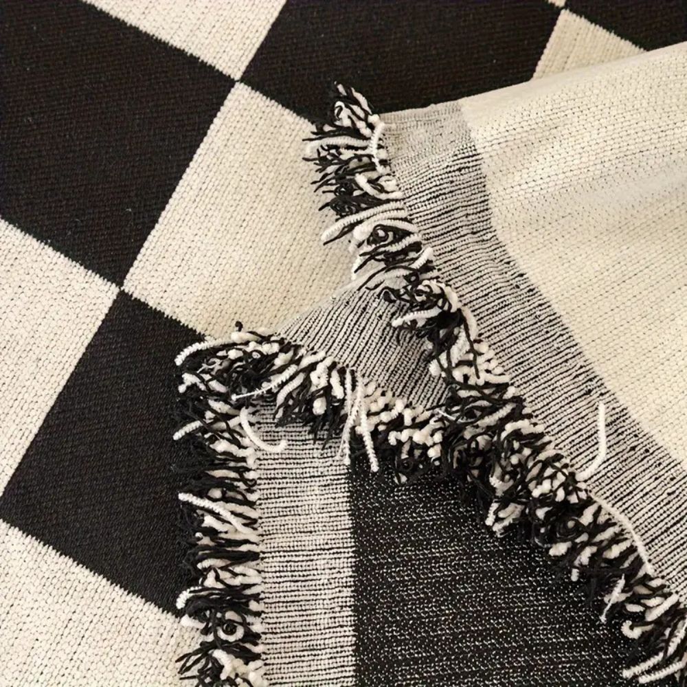 Checkerboard Anti-Scratch Couch Cover