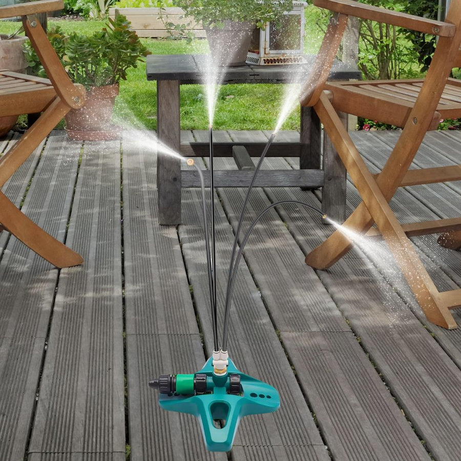 Outdoor Misting System Freestanding Patio Cooling Spray Device