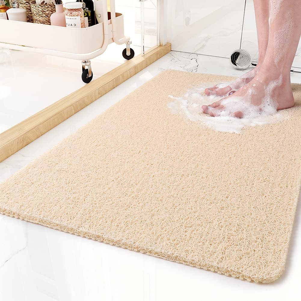 Innovative Antibacterial Non-Slip Shower Mat for Shower and Bathtub