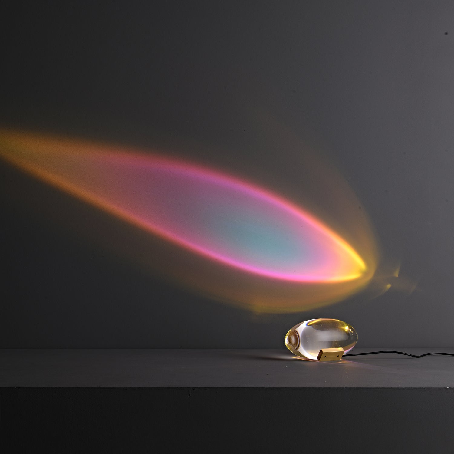 Crystal Glow Mood Table Lamp