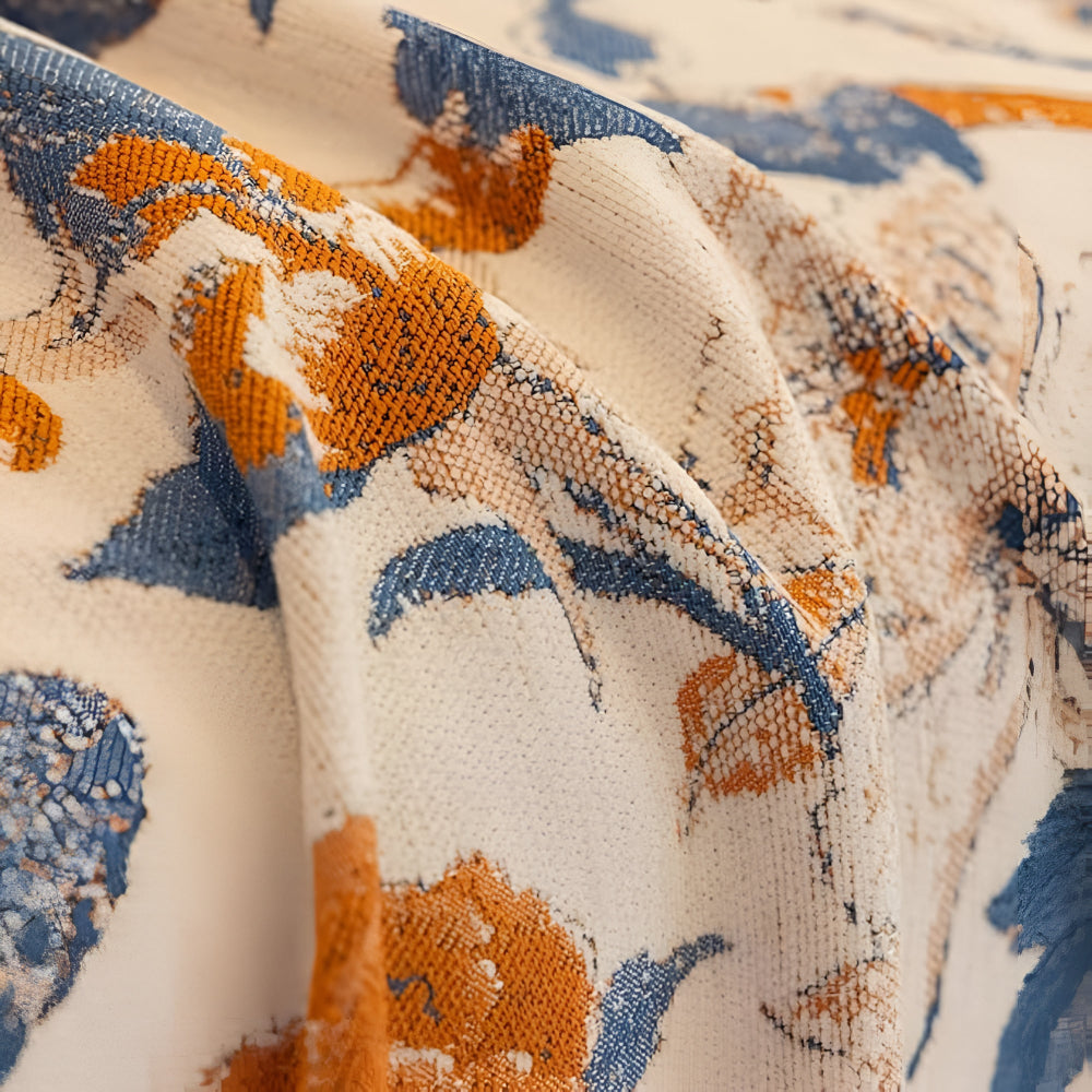 Autumn Vines Jacquard Couch Cover
