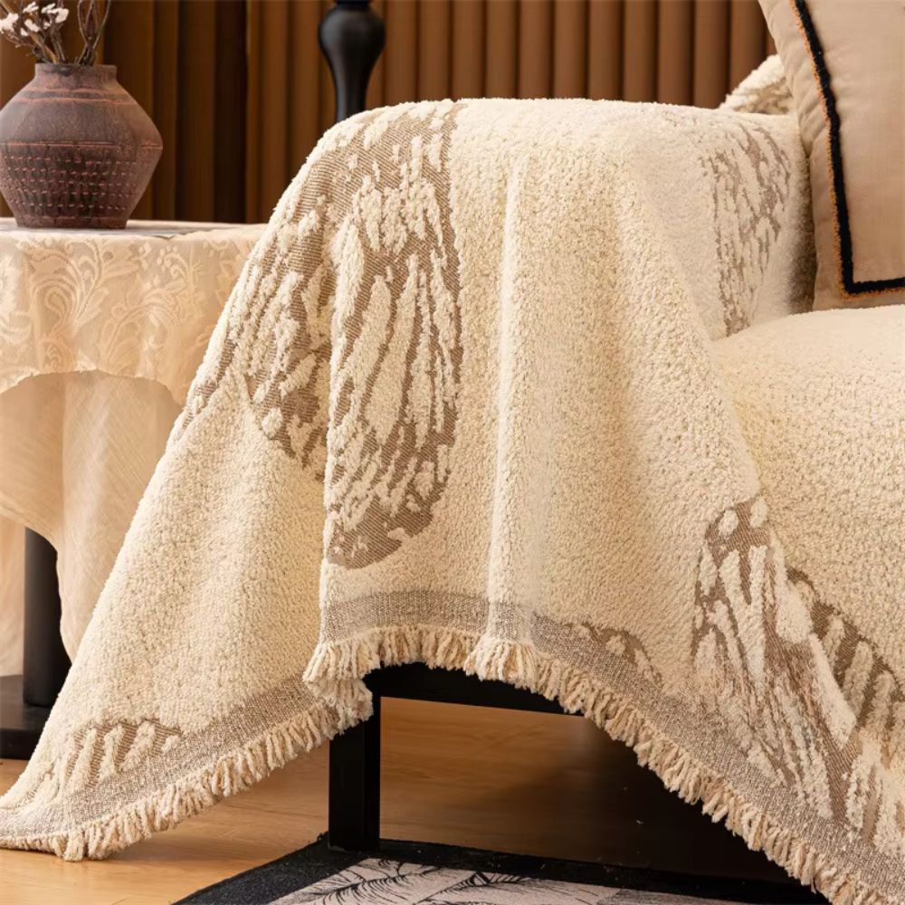 Butterfly Loom Couch Cover