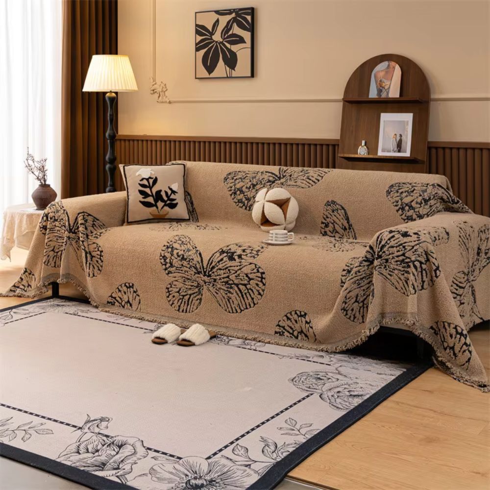 Butterfly Loom Couch Cover