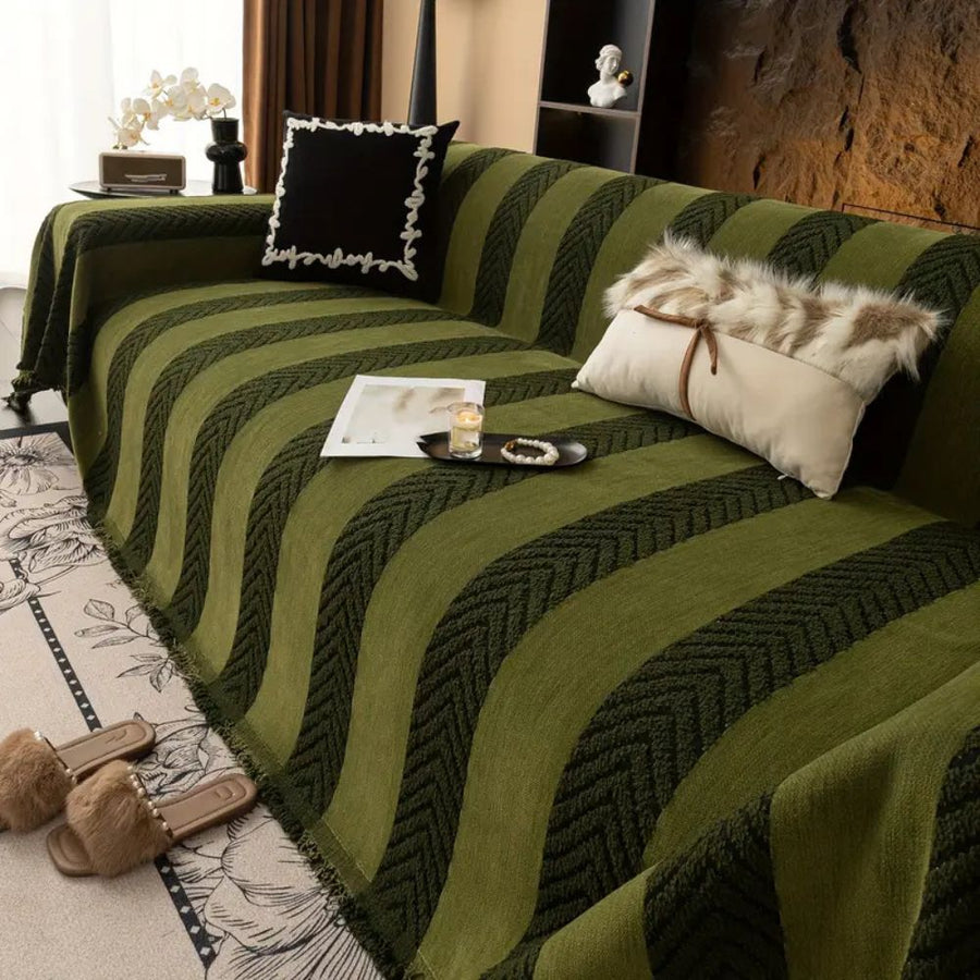 Chevron Echo Line Couch Cover