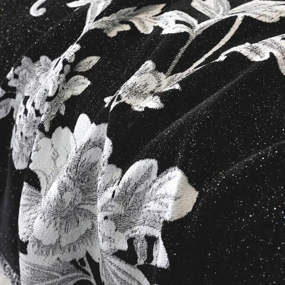 Classic Fleur Jacquard Couch Cover