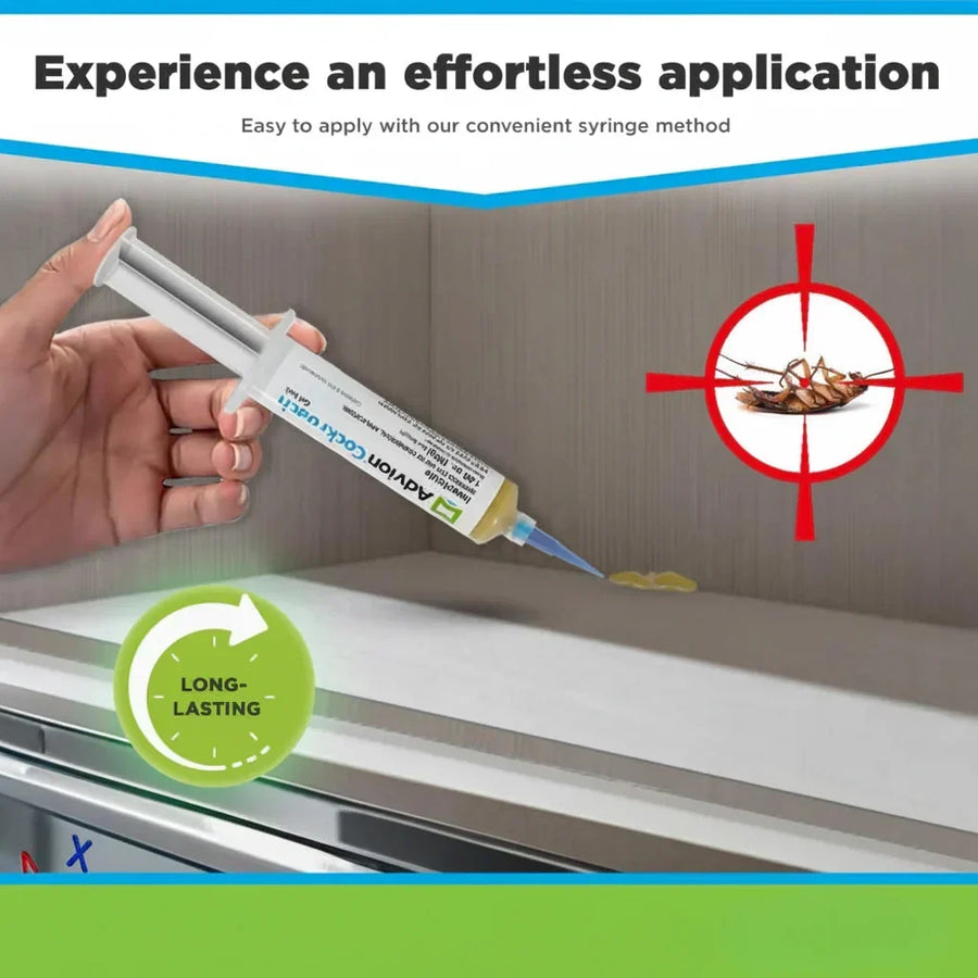 Cockroach Gel Bait Syringe Indoor Roach Killer Pest Control
