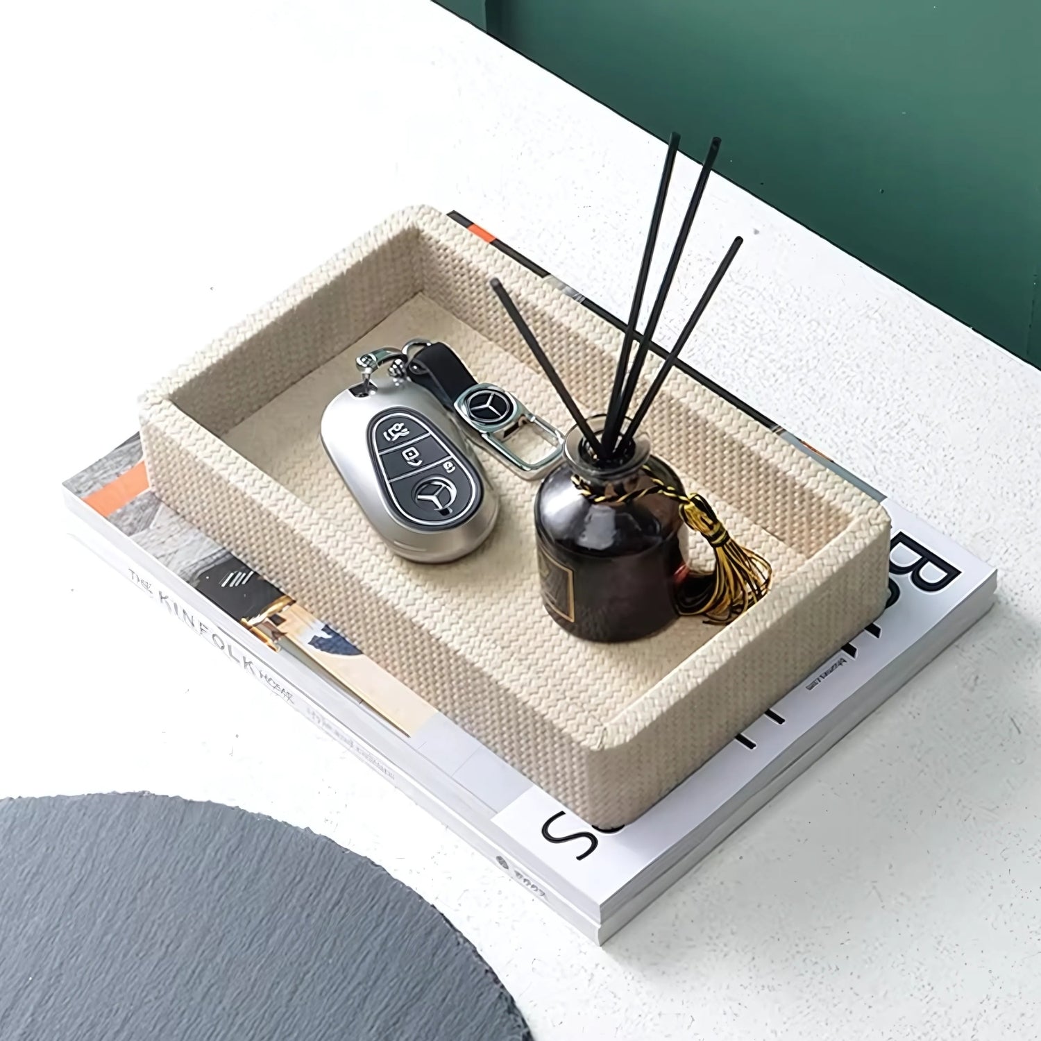 Croc Luxe Organiser Tray Box