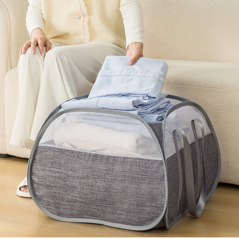 Easy Move Carry Laundry Basket