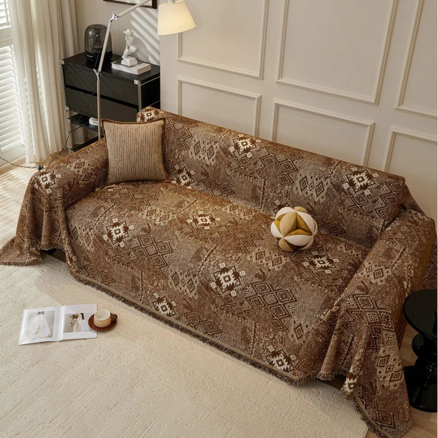 Ethno Cultural Tribe Couch Cover