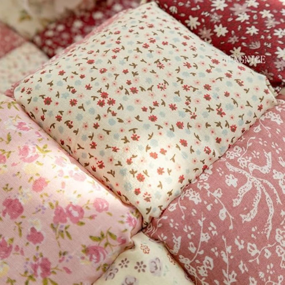 Floral Bloom Quilted Couch Cover