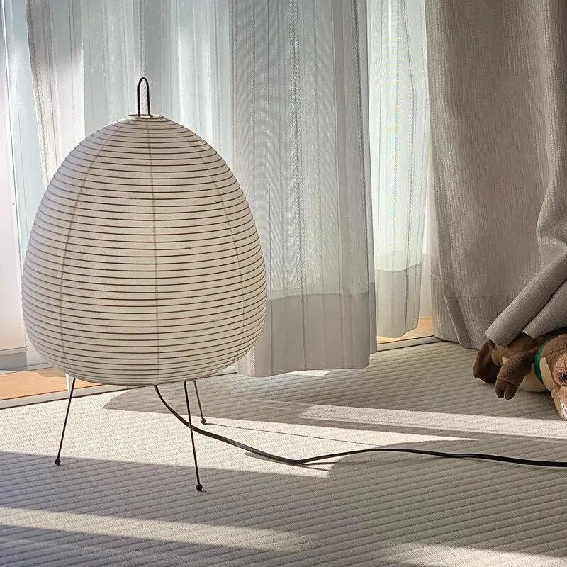 Japanese Paper Lantern Table Lamp