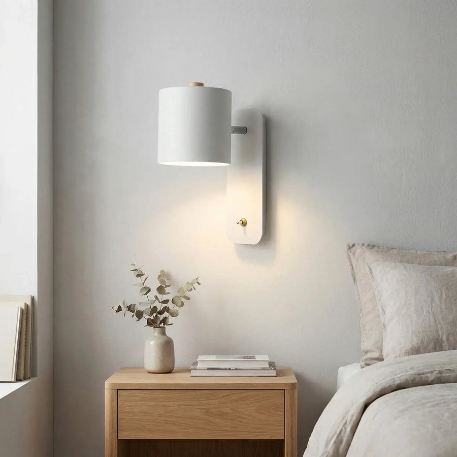 Lumivex - Cylindrical LED Indoor Wall Light With Switch