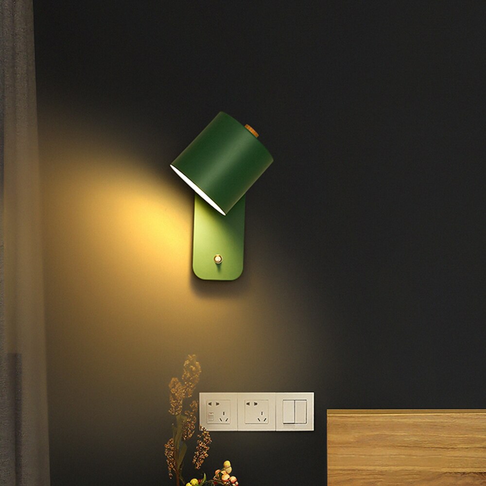 Lumivex - Cylindrical LED Indoor Wall Light With Switch