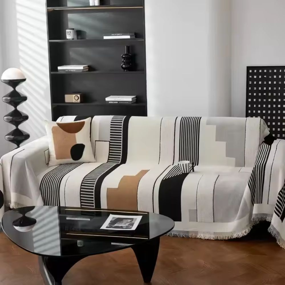 Metro Form Chenille Couch Cover