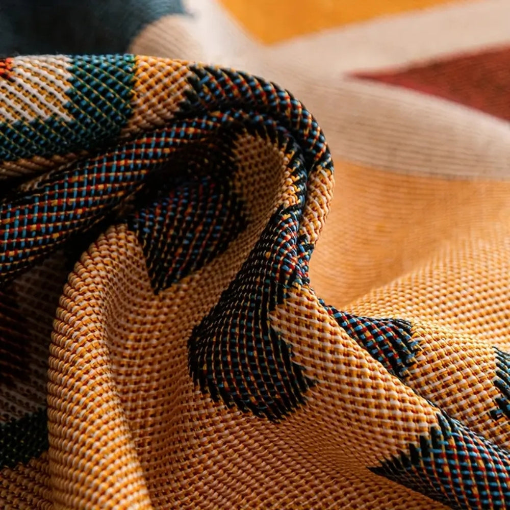 Modern Geometric Tribal Couch Cover