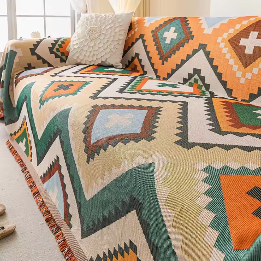 Aztec Horizon Couch Cover