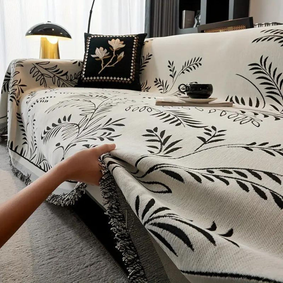 Nature's Embrace Chenille Couch Cover
