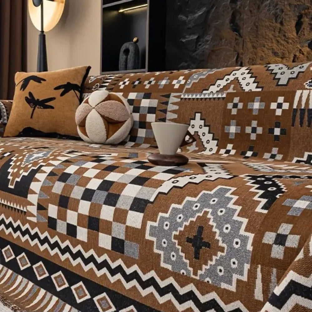 Nomad Charm Weave Couch Cover