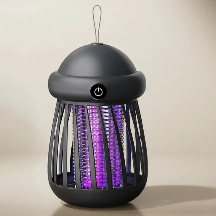 UV Mosquito Killer Lamp – 3000V Electric Bug Zapper – Rechargeable