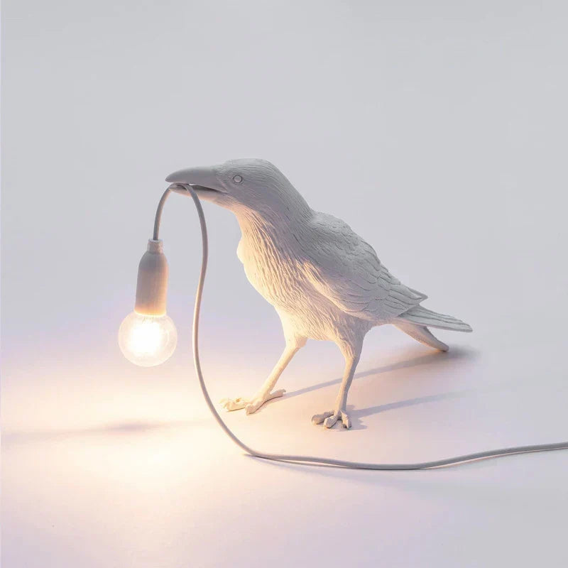 Raven Table Lamp Modern Bird Light Decorative Desk Lamp