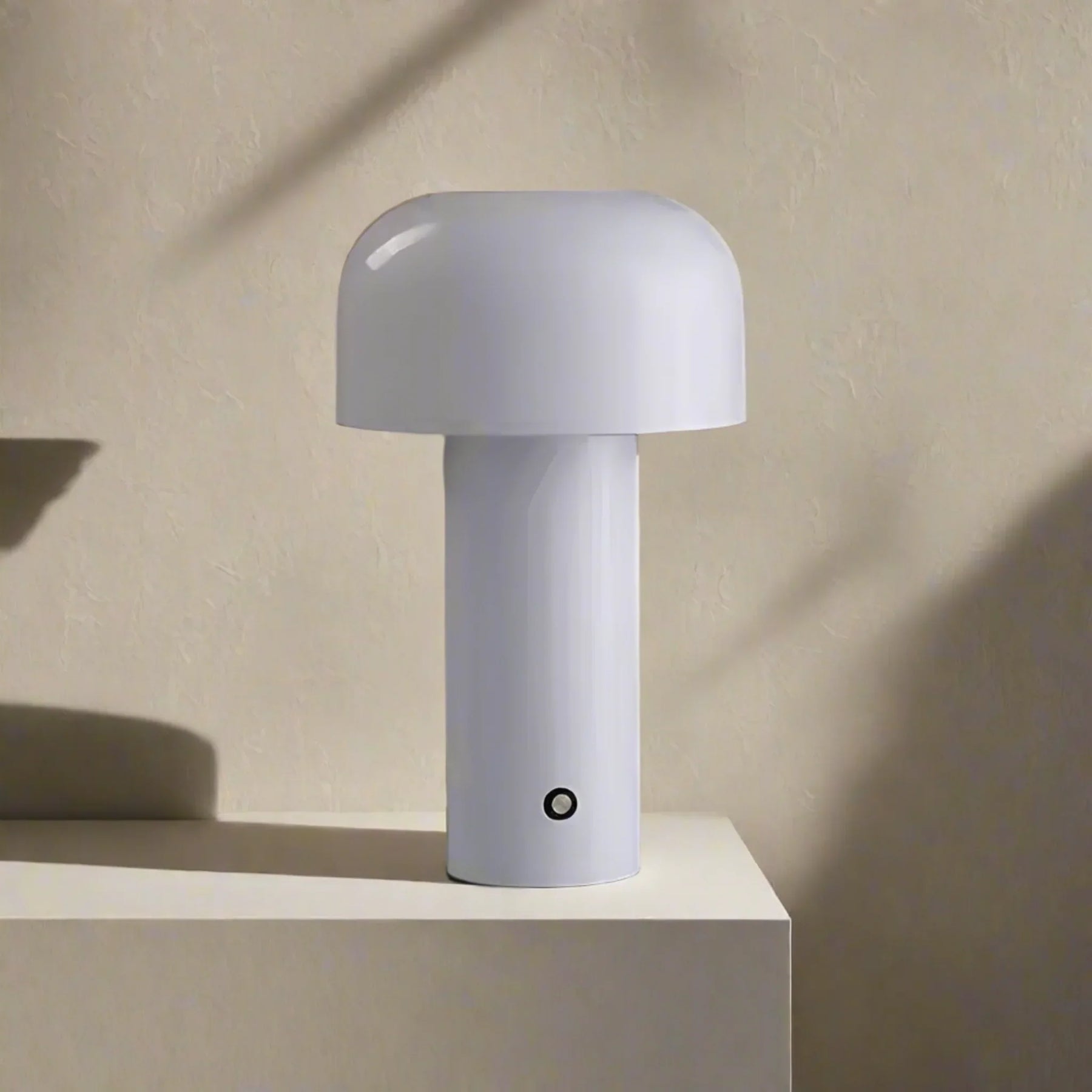 Rechargeable LED Table Lamp with Metal Shade