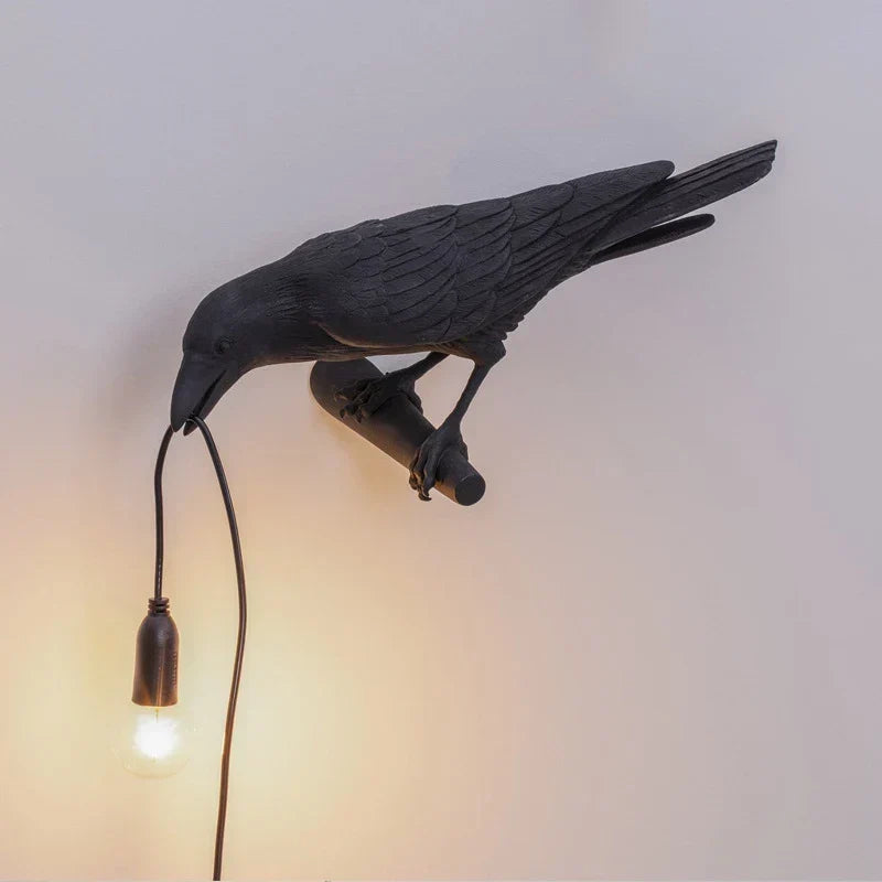 Raven Table Lamp Modern Bird Light Decorative Desk Lamp