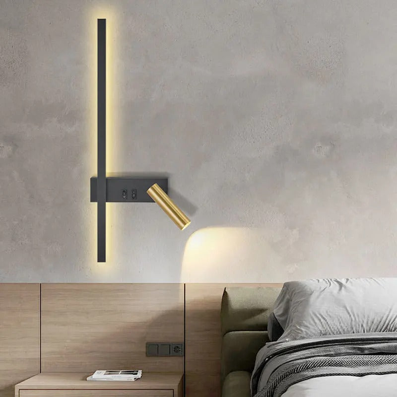 Swivel Led Wall Light With Adjustable Reading Head